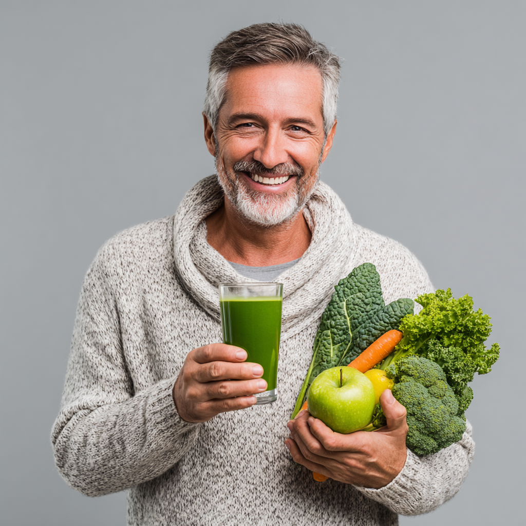 Peaceful European woman in her 40s meditating outdoors surrounded by nature, embodying holistic wellness and inner balance, realistic lifestyle photography