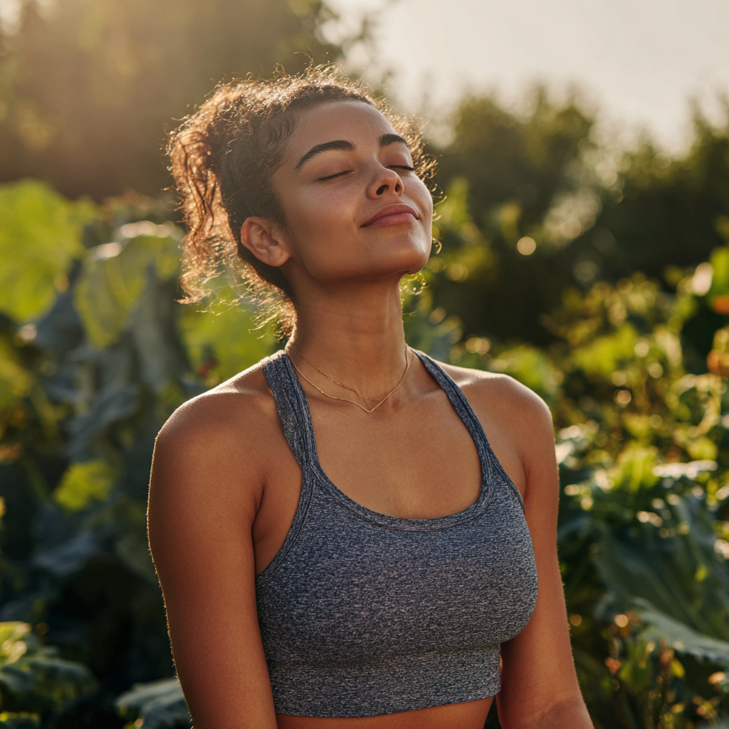 Confident European female nutrition specialist in her 50s consulting with a client, professional healthcare environment, warm lighting, realistic style